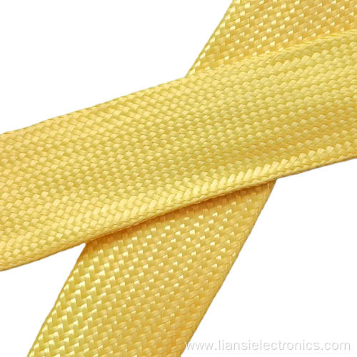 Custom excellent dimensional stability kevlar braided sleeve